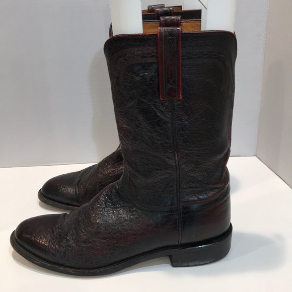 Lucchese Other - Lucchese 2000 Smooth Ostrich Leather Boots
